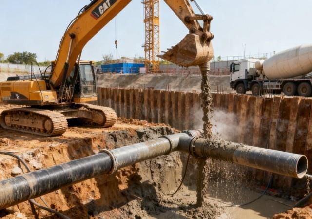 固阳注浆管应用于建筑工程与结构维修领域